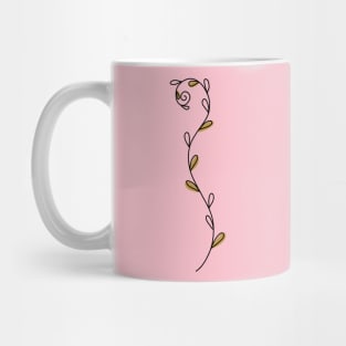 Simple cute leaf 12 Mug